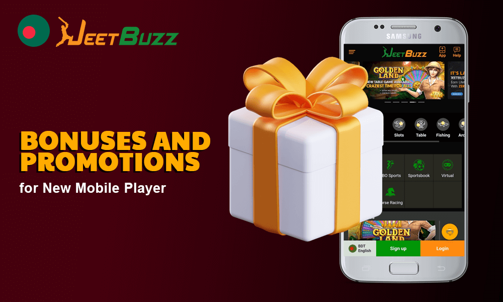 Table with Jeetbuzz New Mobile Player Bonuses and Promotions