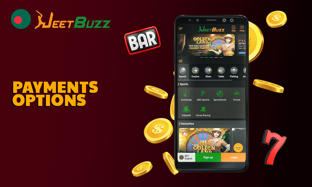 Jeetbuzz Available Payments Options