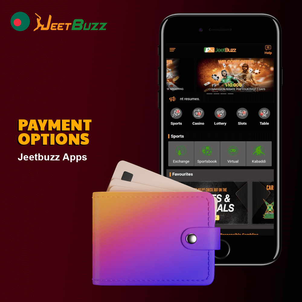 Jeetbuzz Apps Payment Options