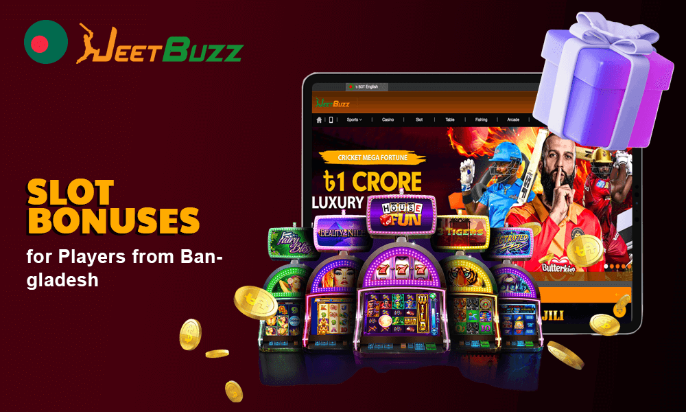 Table with Jeetbuzz Slot Bonuses for Players from Bangladesh