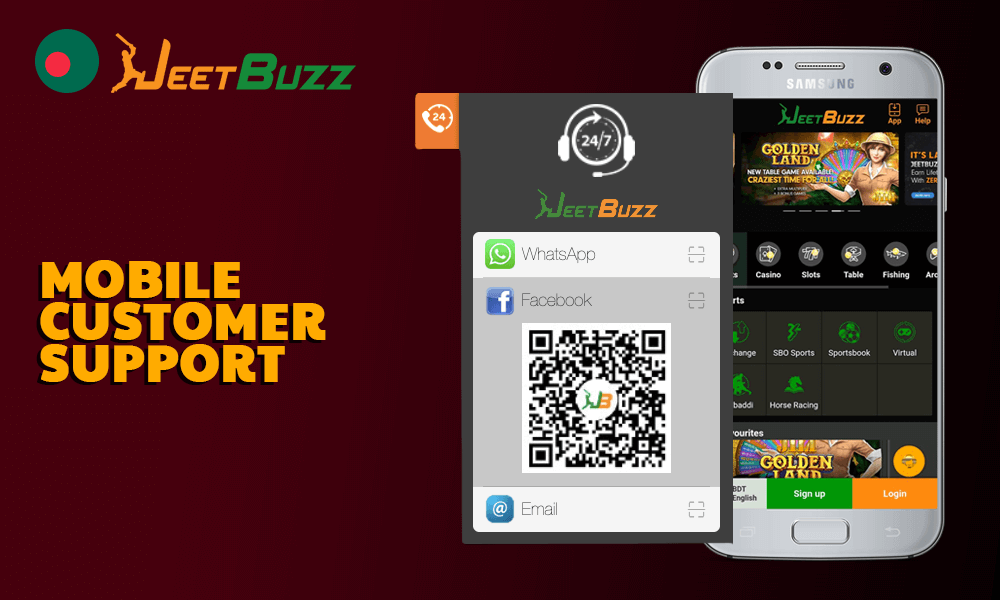 Jeetbuzz Mobile Customer Support