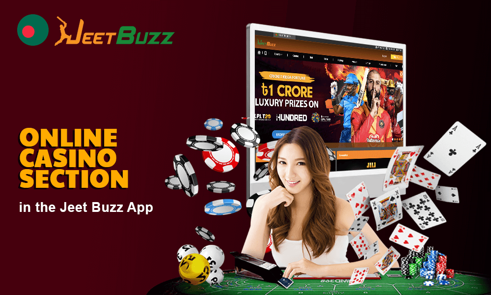Short Information about online casino section in the jeet buzz app
