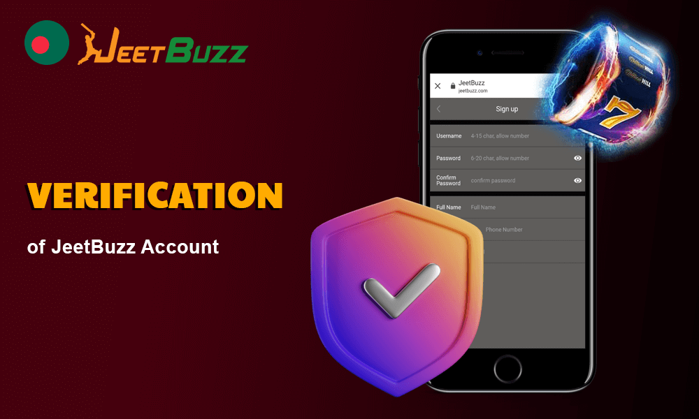 Verification of JeetBuzz Account Details